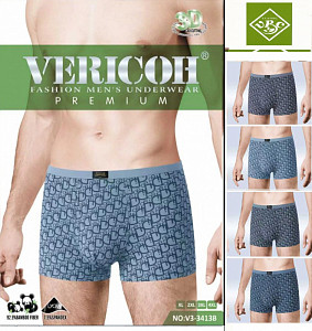 Мужские трусы боксеры PREMIUM (бамбук) VERICOH